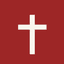 Christian cross logo of website