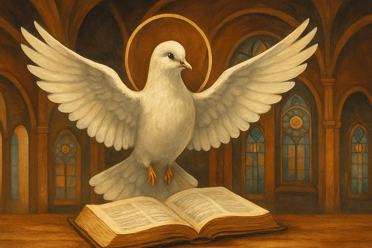 Die Taube als Symbol des Christentums