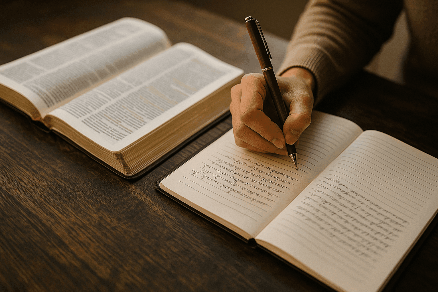 Christian journaling biblical insights from Scripture